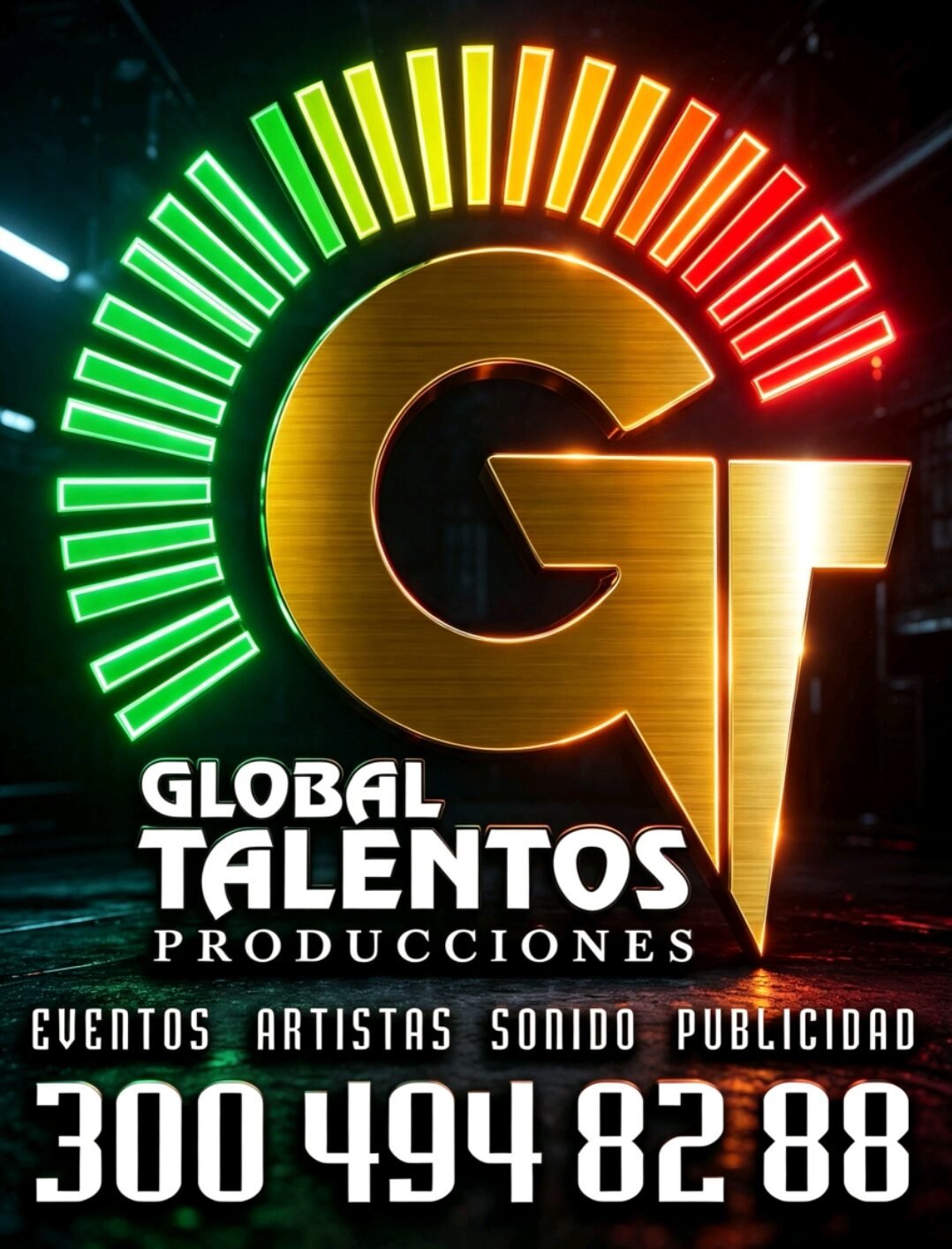 SONIDO PROFESIONAL / TARIMA / PANTALLA LED / ARTISTAS